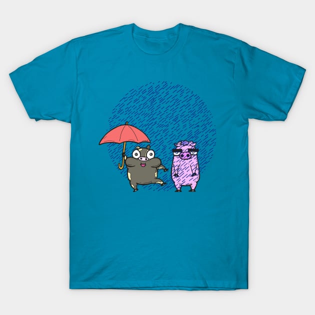 Rainy Day T-Shirt by calavara